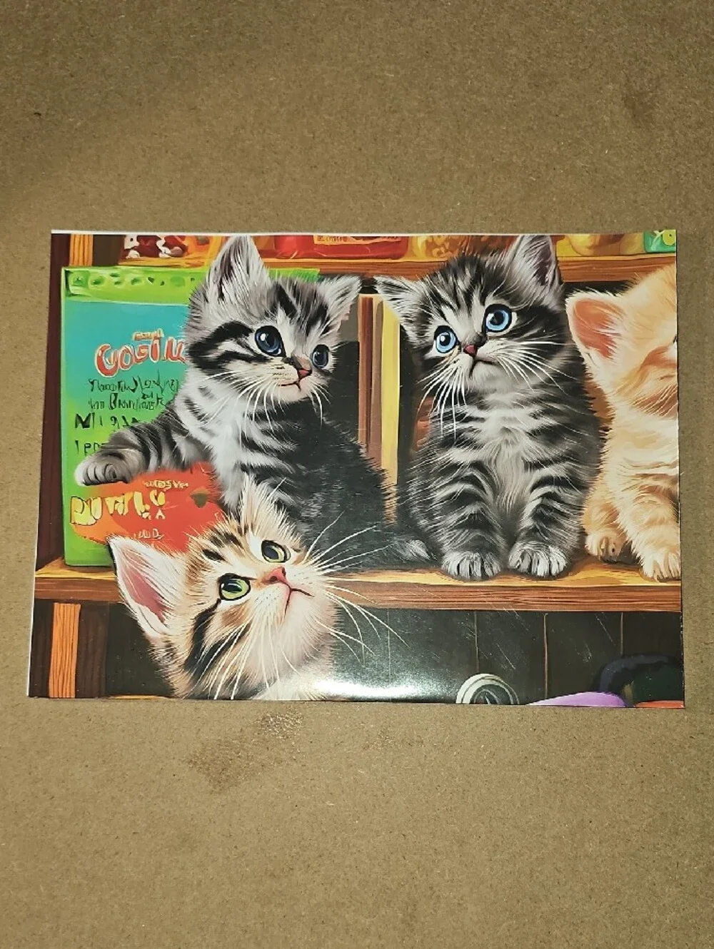 300 Pieces Kittens Puzzle Used